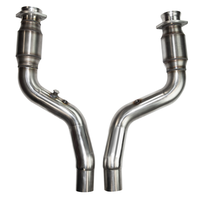 Kooks 11-15 Dodge Charger SRT8/12-15 Challenger SRT8 3in x 2 3/4in Catted SS Connection Pipes-Connecting Pipes-Grocery Getter Performance