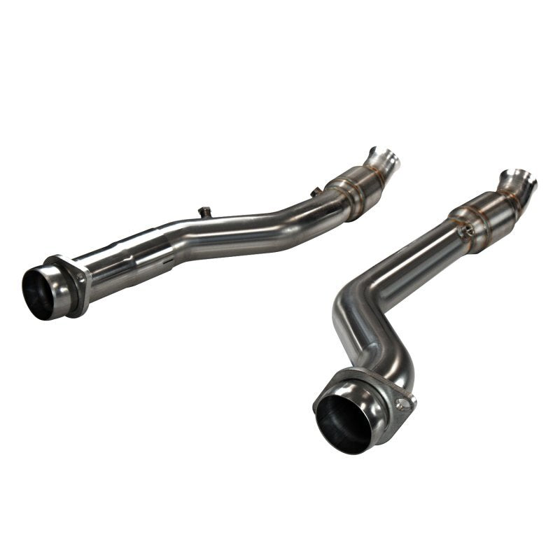 Kooks 12-22 Jeep Trackhawk 6.2L /Dodge Durango 6.4L 3in H.O. GREEN Catted OEM Connection Pipes-Connecting Pipes-Grocery Getter Performance