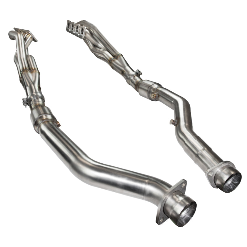 Kooks 12+ Jeep Grand Cherokee 6.4L 1-7/8in x 3in SS Longtube Headers w/Green Catted Connection Pipes-Headers & Manifolds-Grocery Getter Performance