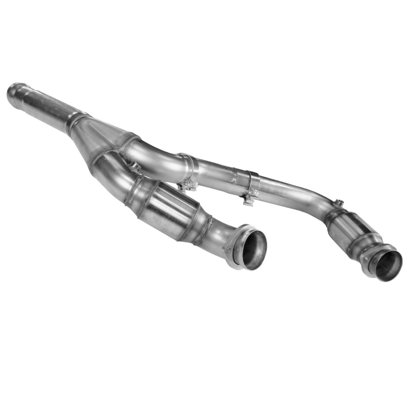 Kooks 14+ GM 1500 Series Truck 6.2L 3in x OEM Out GREEN Cat SS Y Pipe Kooks HDR Req-Y Pipes-Grocery Getter Performance
