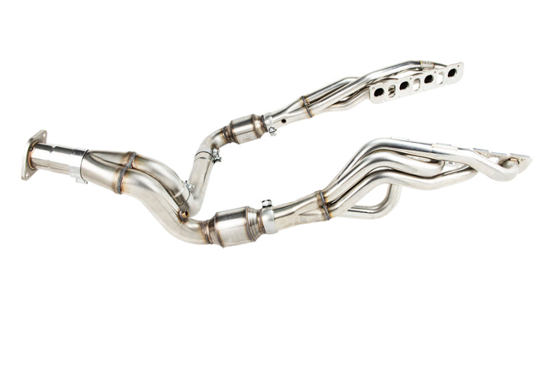 Kooks 19-20 Ram 1500 5.7L HEMI 1-7/8in x 3in SS Long Tube Headers w/ 3in x OEM HIFLO Catted Y-Pipe-Headers & Manifolds-Grocery Getter Performance