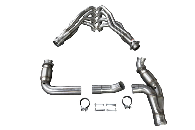 Kooks 19-22 Chevrolet Silverado 1500 6.2L 1-7/8 x 3 Header & Catted Y-Pipe Kit-Headers & Manifolds-Grocery Getter Performance