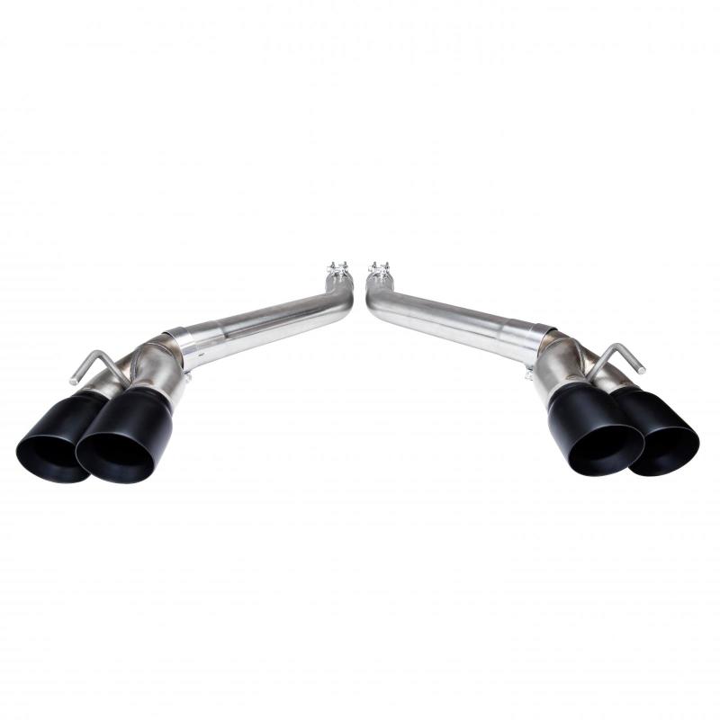 Kooks 2016 + Chevrolet Camaro SS LT1 3in Axle Back Muffler Delete Exhaust System w/ Black Quad Tips-Axle Back-Grocery Getter Performance