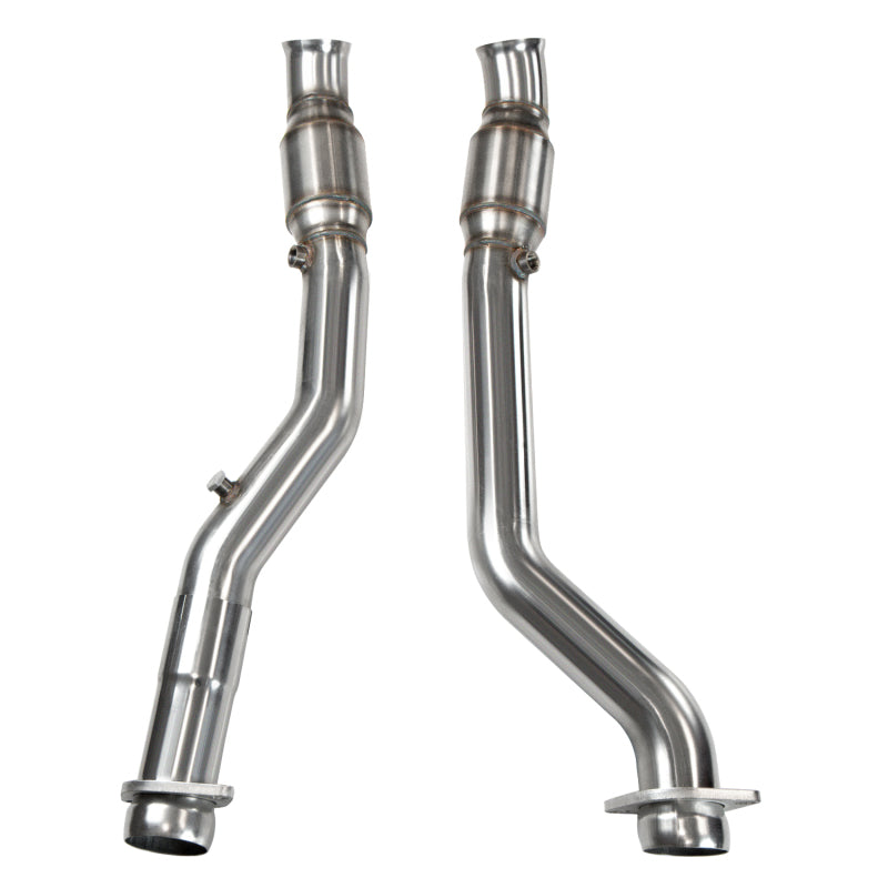 Kooks 2018+ Jeep Grand Cherokee TrackHawk 6.2L 3in Inlet x 3in OEM Outlet Catted SS Connection Pipes-Connecting Pipes-Grocery Getter Performance
