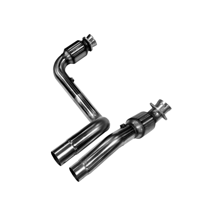 Kooks 2023+ Cadillac Escalade V 3in H.O. GREEN Catted Conn. Pipes (Req. Kooks Headers)-Connecting Pipes-Grocery Getter Performance