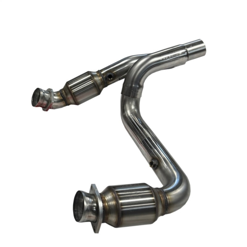 Kooks 2023+ Cadillac Escalade V 3in H.O. GREEN Catted Conn. Pipes (Req. Kooks Headers)-Connecting Pipes-Grocery Getter Performance
