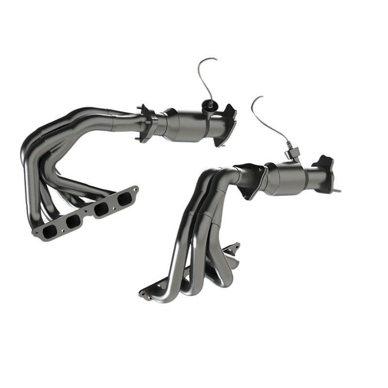 Kooks 22+ Chevrolet C8 Corvette Z06 LT6 1-7/8in. x 2in. SS Tri-Y Headers w/ GREEN Cats-Headers & Manifolds-Grocery Getter Performance
