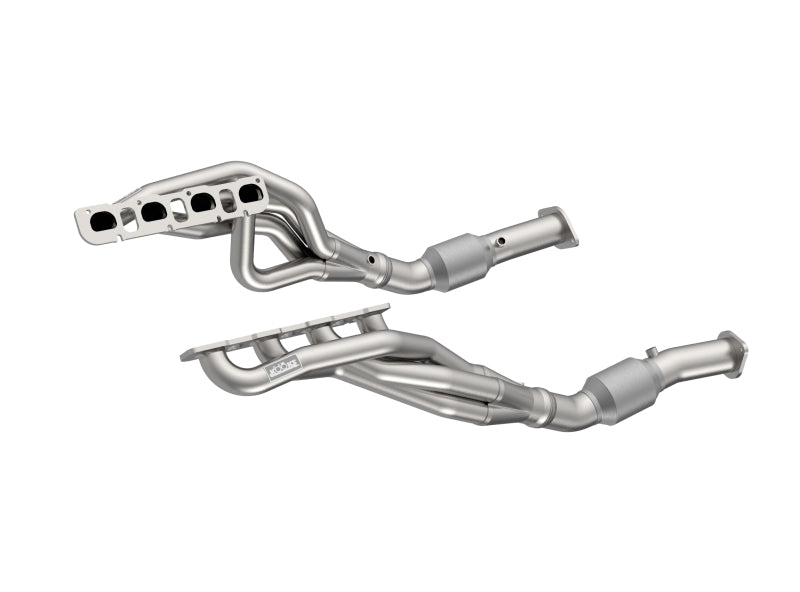 Kooks RAM TRX 1 7/8in x 3in Long Tube Headers 3in x OEM H.O. Green Connections-Headers & Manifolds-Grocery Getter Performance