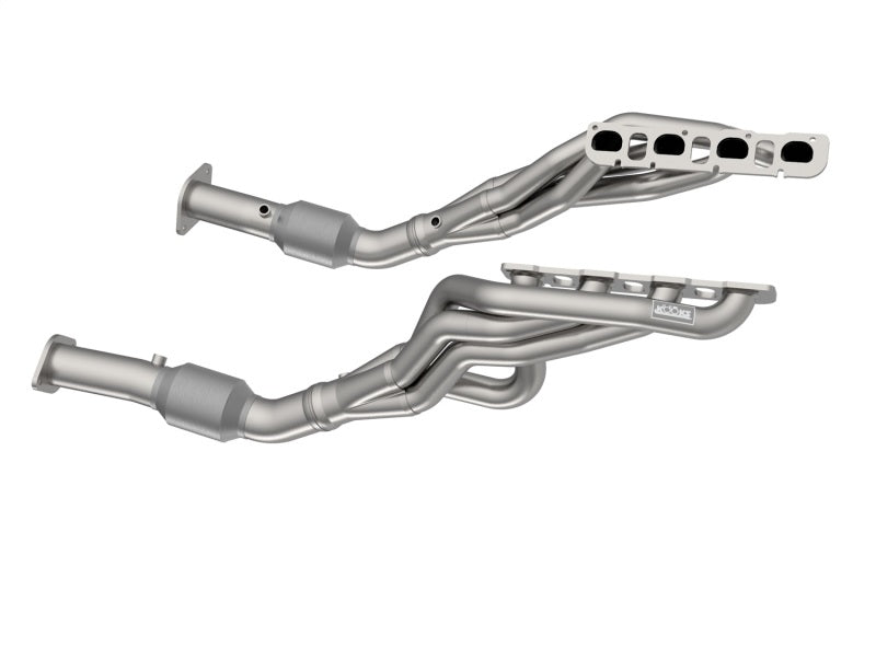 Kooks RAM TRX 1 7/8in x 3in Long Tube Headers 3in x OEM H.O. Green Connections-Headers & Manifolds-Grocery Getter Performance