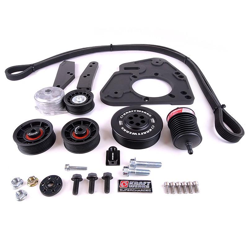 KraftWerks Honda D-Series Race Supercharger Kit (C30-94)-Superchargers-Grocery Getter Performance