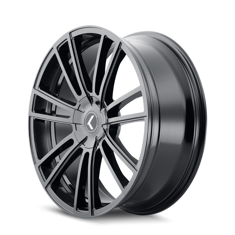 Kraze KR183 Spectra 18x8 / 5x110/127 BP / 40mm Offset / 72.62mm Hub Gloss Black Wheel-Wheels - Cast-Grocery Getter Performance