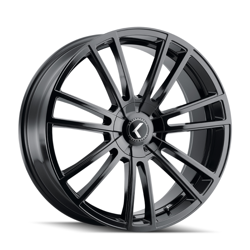 Kraze KR183 Spectra 22x8.5 / 5x114.3/120 BP / 38mm Offset / 74.1mm Hub Gloss Black Wheel-Wheels - Cast-Grocery Getter Performance