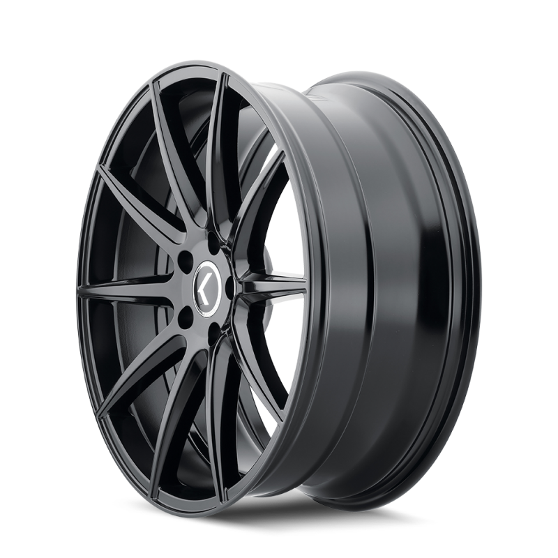 Kraze KR194 Cosmos 17x8 / 5x114.3 BP / 38mm Offset / 72.62mm Hub Gloss Black Wheel-Wheels - Cast-Grocery Getter Performance