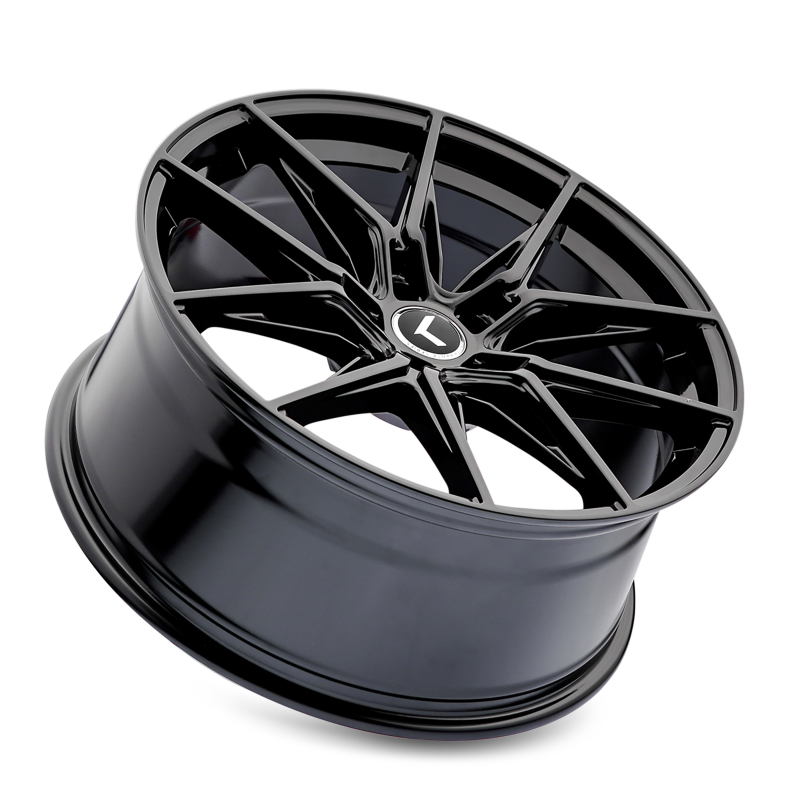 Kraze KR196 Evolve 20x9 / 5x120 BP / 35mm Offset / 72.56mm Hub Gloss Black Wheel-Wheels - Cast-Grocery Getter Performance