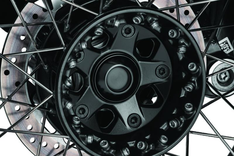 Kuryakyn Lodestar Rear Axle Sliders-BMW-Black-Hardware - Singles-Grocery Getter Performance