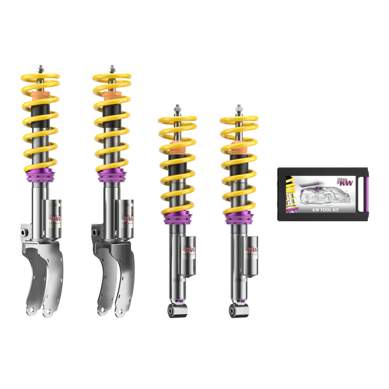 KW 07-15 Audi Q7 04-17 Volkswagen Touareg 03-18 Porsche Cayenne V3 Leveling Coilover Kit-Coilovers-Grocery Getter Performance