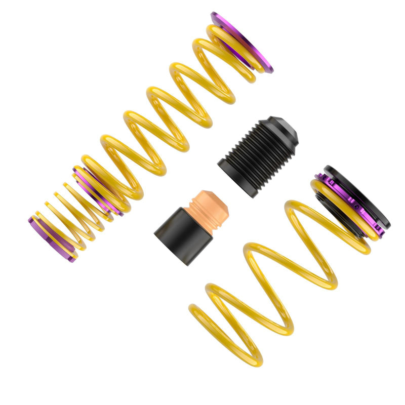 KW 2020+ Chevrolet Corvette C8 (w/ Electronic Dampers & OE Noselift) Height Adjustable Spring Kit-Lowering Kits-Grocery Getter Performance