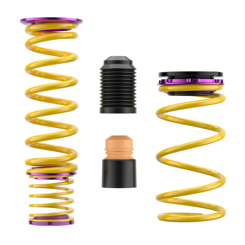 KW 2020+ Chevrolet Corvette C8 (w/ Electronic Dampers & OE Noselift) Height Adjustable Spring Kit-Lowering Kits-Grocery Getter Performance
