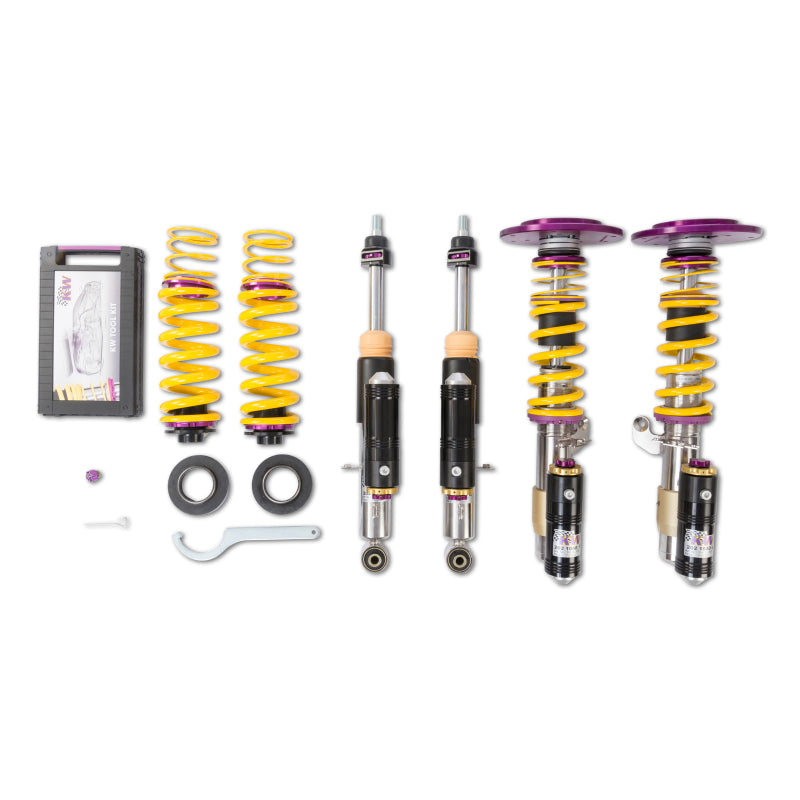KW Clubsport Kit 1/2015+ BMW M3/M4 F80/F82 w/ 5 Bolt Front Mount (No EDC Cancellation) 3-Way-Coilovers-Grocery Getter Performance