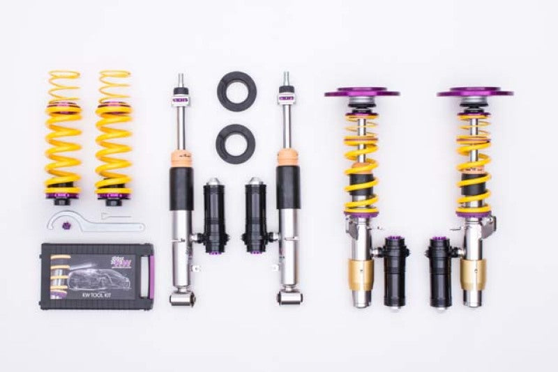 KW Clubsport Kit Pre 1/2015 BMW M3/M4 F80/F82 w/ 3 Bolt Front Mount (No EDC Cancellation) 2-Way-Coilovers-Grocery Getter Performance