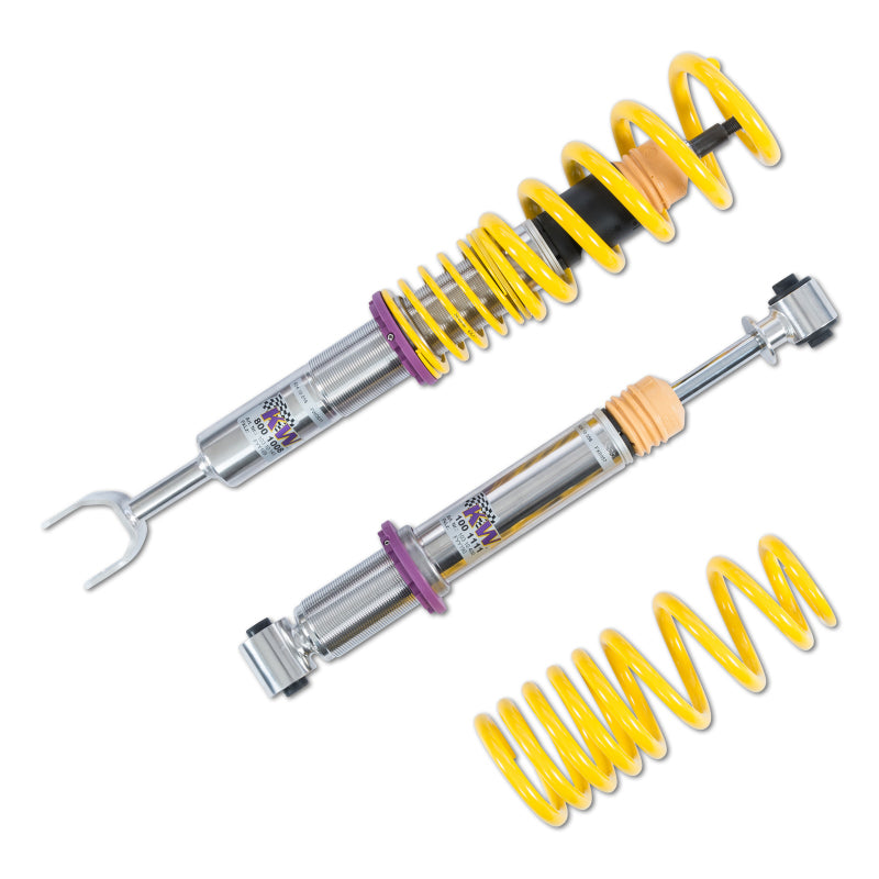KW Coilover Kit V1 Audi A4 S4 (8D/B5 B5S) Sedan + Avant; Quattro incl. S4; all engines-Coilovers-Grocery Getter Performance