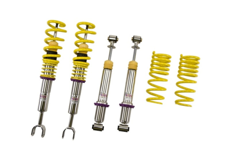 KW Coilover Kit V1 Audi A4 S4 (8D/B5 B5S) Sedan + Avant; Quattro incl. S4; all engines-Coilovers-Grocery Getter Performance