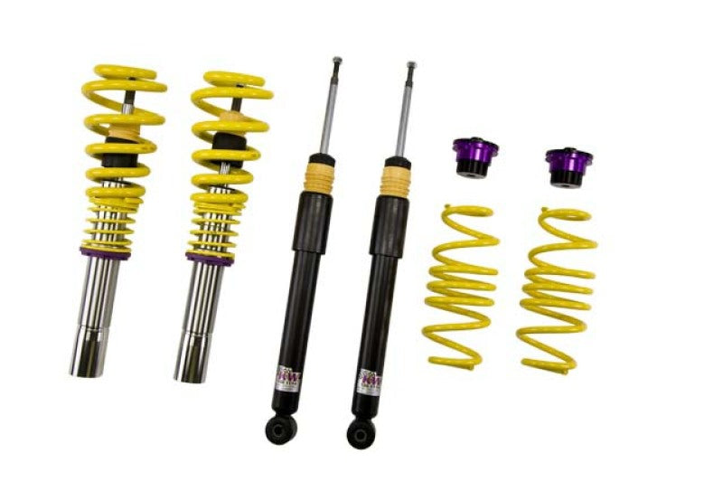 KW Coilover Kit V1 Audi A4 S4 (8K/B8) w/o electronic dampening control Sedan FWD + Quattro-Coilovers-Grocery Getter Performance
