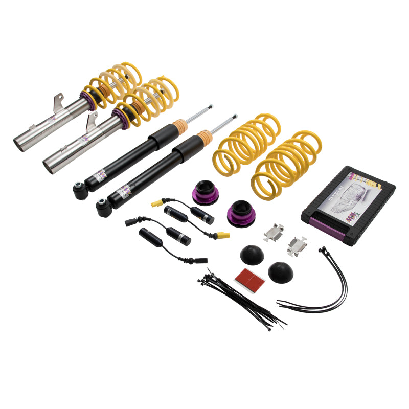 KW Coilover Kit V1 Audi S3 (8V) Quattro 2.0T with Magnetic ride-Coilovers-Grocery Getter Performance