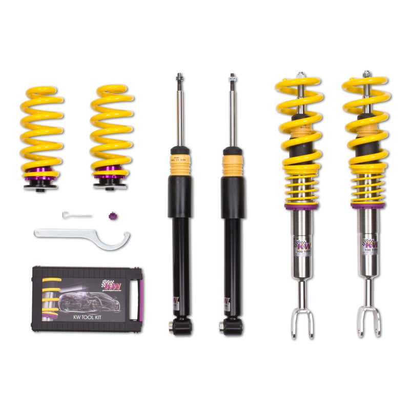 KW Coilover Kit V1 Audi S4 (8E/8H QB6) Wagon/Convertible-Coilovers-Grocery Getter Performance