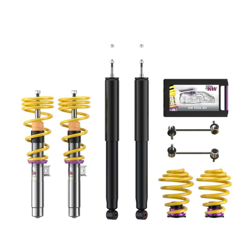 KW Coilover Kit V1 BMW M3 E46 Coupe Convertible-Coilovers-Grocery Getter Performance