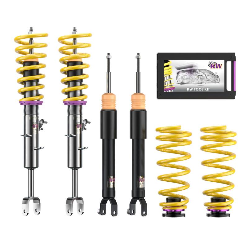 KW Coilover Kit V1 Infiniti G35 Coupe 2WD (Z33 - CONVERTIBLE CHASSIS ONLY)-Coilovers-Grocery Getter Performance