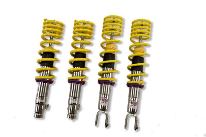 KW Coilover Kit V2 Honda Civic; Coupe Hatchback Sedan w/ rear lower fork mounts-Coilovers-Grocery Getter Performance