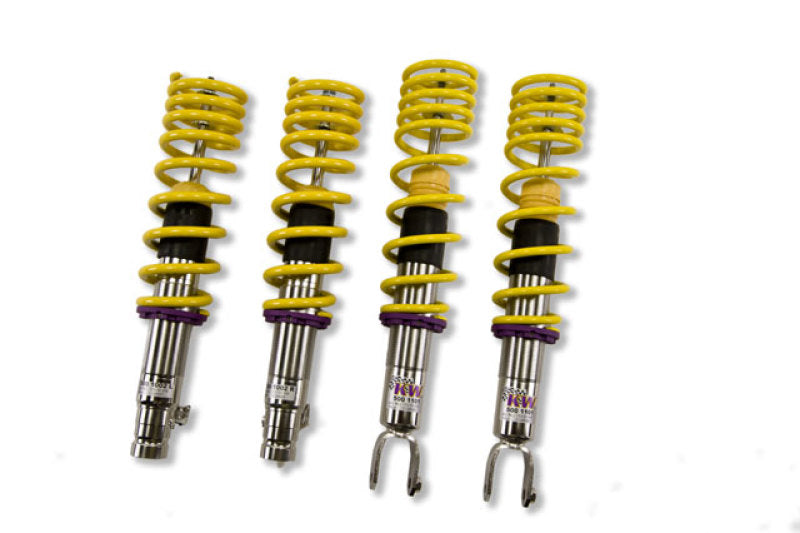 KW Coilover Kit V2 Honda Civic; Coupe Hatchback Sedan w/ rear lower fork mounts-Coilovers-Grocery Getter Performance