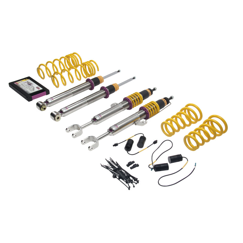 KW Coilover Kit V3 13+ BMW M5 F10 (5L) Sedan (inc EDC Delete Unit)-Coilovers-Grocery Getter Performance