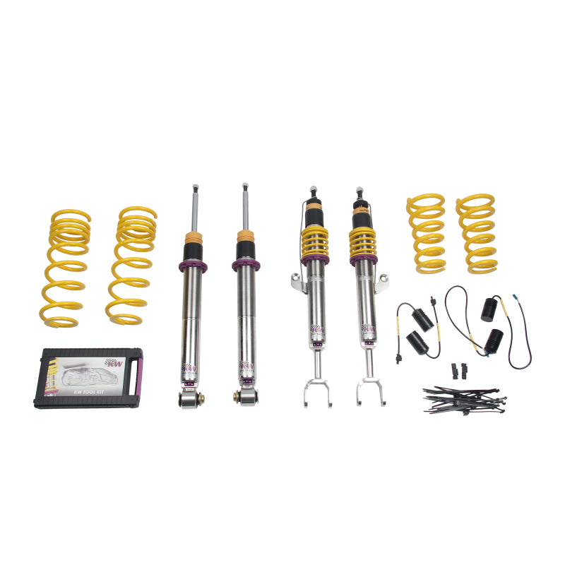 KW Coilover Kit V3 13+ BMW M5 F10 (5L) Sedan (inc EDC Delete Unit)-Coilovers-Grocery Getter Performance