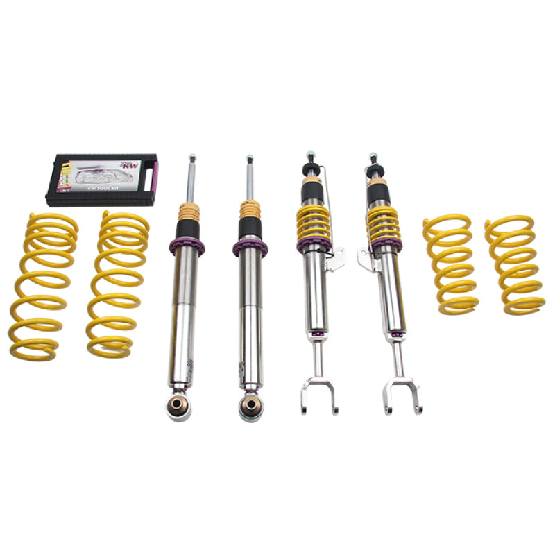 KW Coilover Kit V3 13+ BMW M5 F10 (5L) Sedan (inc EDC Delete Unit)-Coilovers-Grocery Getter Performance