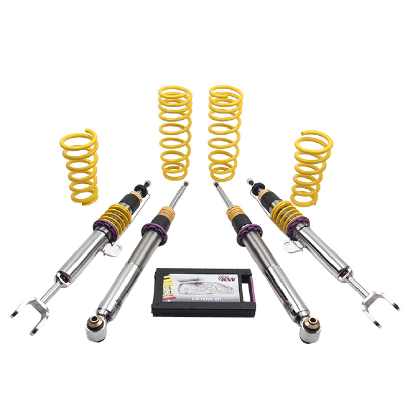 KW Coilover Kit V3 13+ BMW M5 F10 (5L) Sedan (inc EDC Delete Unit)-Coilovers-Grocery Getter Performance