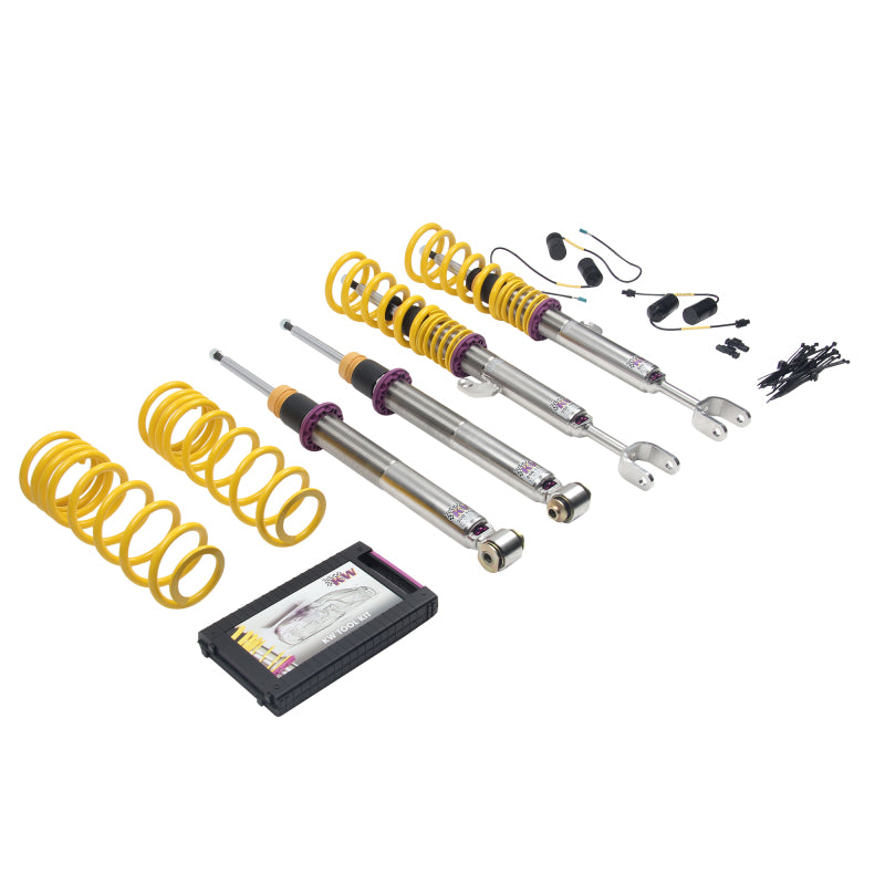 KW Coilover Kit V3 13+ BMW M5 F10 (5L) Sedan (inc EDC Delete Unit)-Coilovers-Grocery Getter Performance