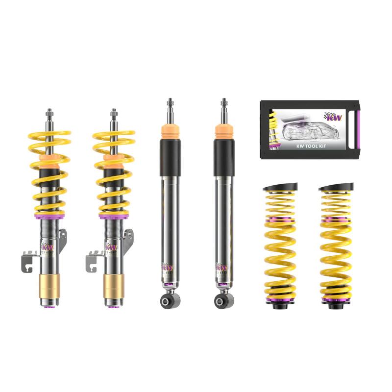 KW Coilover Kit V3 15-16 BMW 228i xDrive (F22) / 2017 BMW 230i xDrive (F22) w/o EDC-Coilovers-Grocery Getter Performance