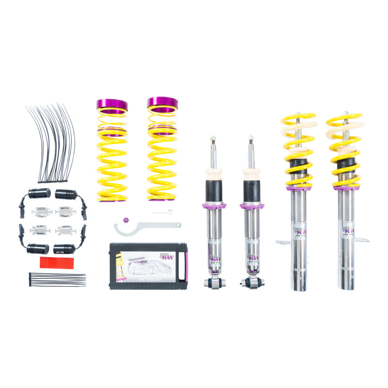 KW Coilover Kit V3 19+ BMW X5 (G05) w/ Electronic Dampers-Coilovers-Grocery Getter Performance