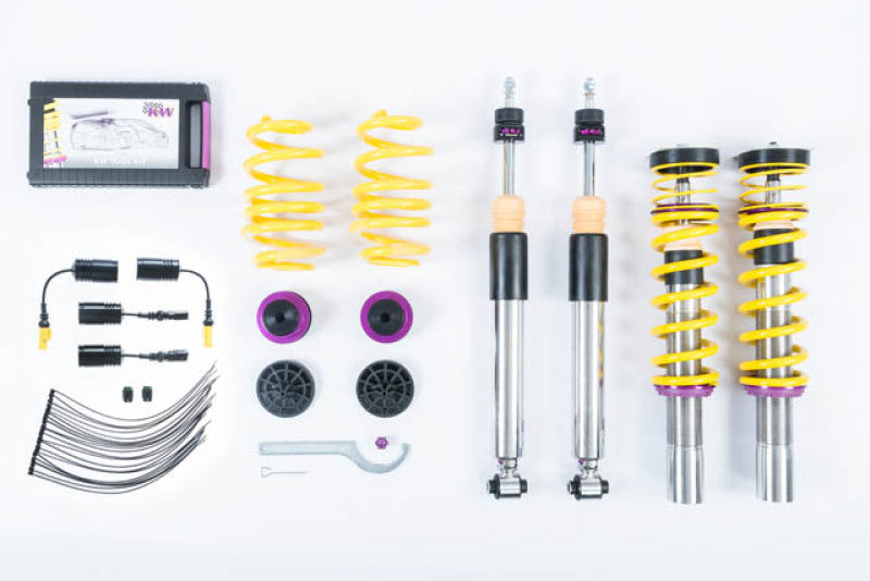 KW Coilover Kit V3 2018+ Audi S5 (B9) Coupe w/ Electronic Dampers-Coilovers-Grocery Getter Performance
