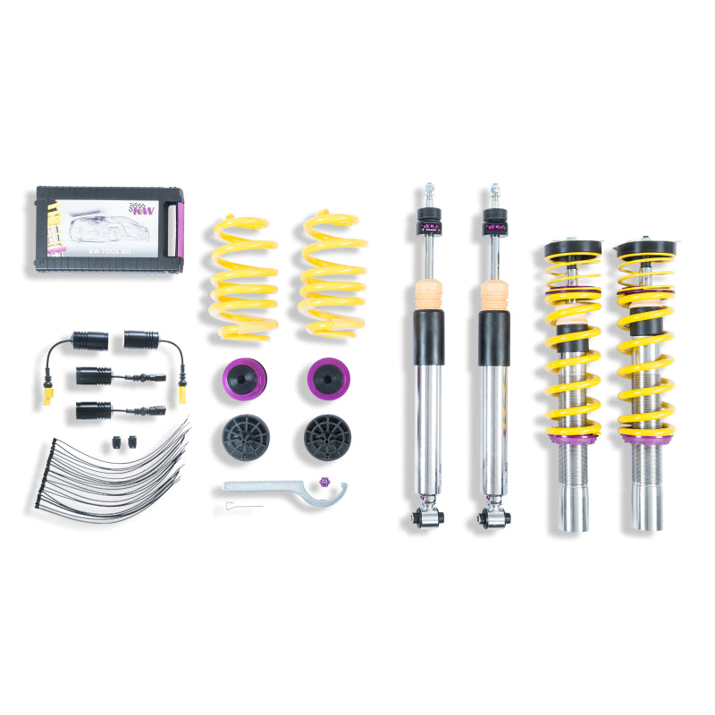 KW Coilover Kit V3 2018+ Audi S5 (B9) Coupe w/ Electronic Dampers-Coilovers-Grocery Getter Performance