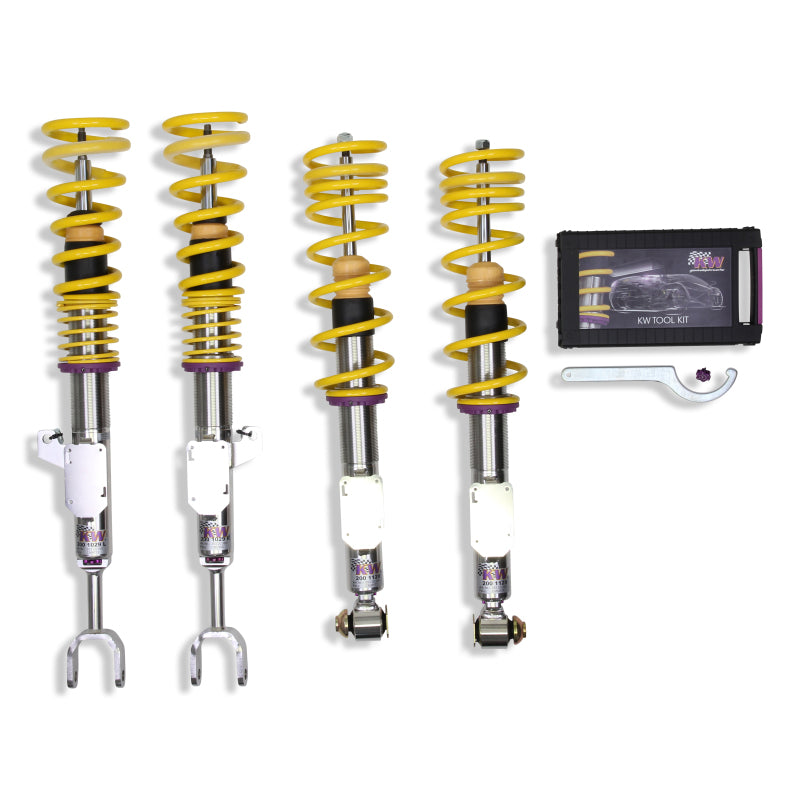 KW Coilover Kit V3 BMW 5series F10 (5L) Sedan 2WD; exc 550i; exc Adaptive Drive-Coilovers-Grocery Getter Performance