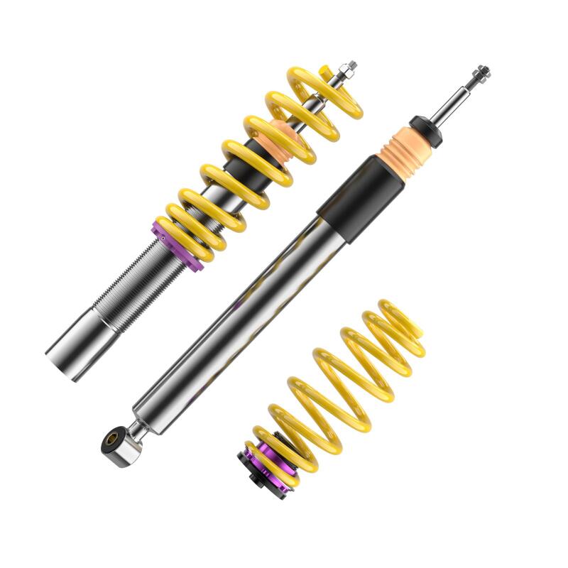 KW Street Comfort Kit Audi A4 S4 (8K/B8) w/o electronic dampening control Sedan FWD + Quattro-Coilovers-Grocery Getter Performance