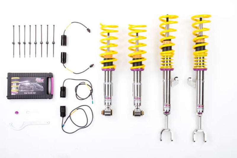 KW V3 Coilover Kit 12 BMW 6 Series (F12/F13) w/ Adaptive Drive except xDrive Coupe/Convertible-Coilovers-Grocery Getter Performance