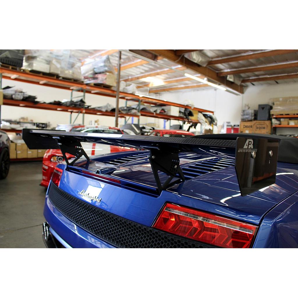 Lamborghini Gallardo LP GT250 Carbon Fiber Adjustable Wing 66" 2013-GT-250 Wing-Grocery Getter Performance