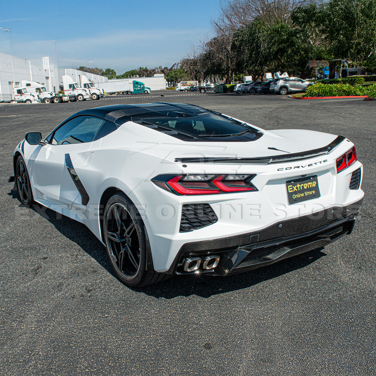 Low Profile Package Corvette C8 Stingray Rear Spoiler