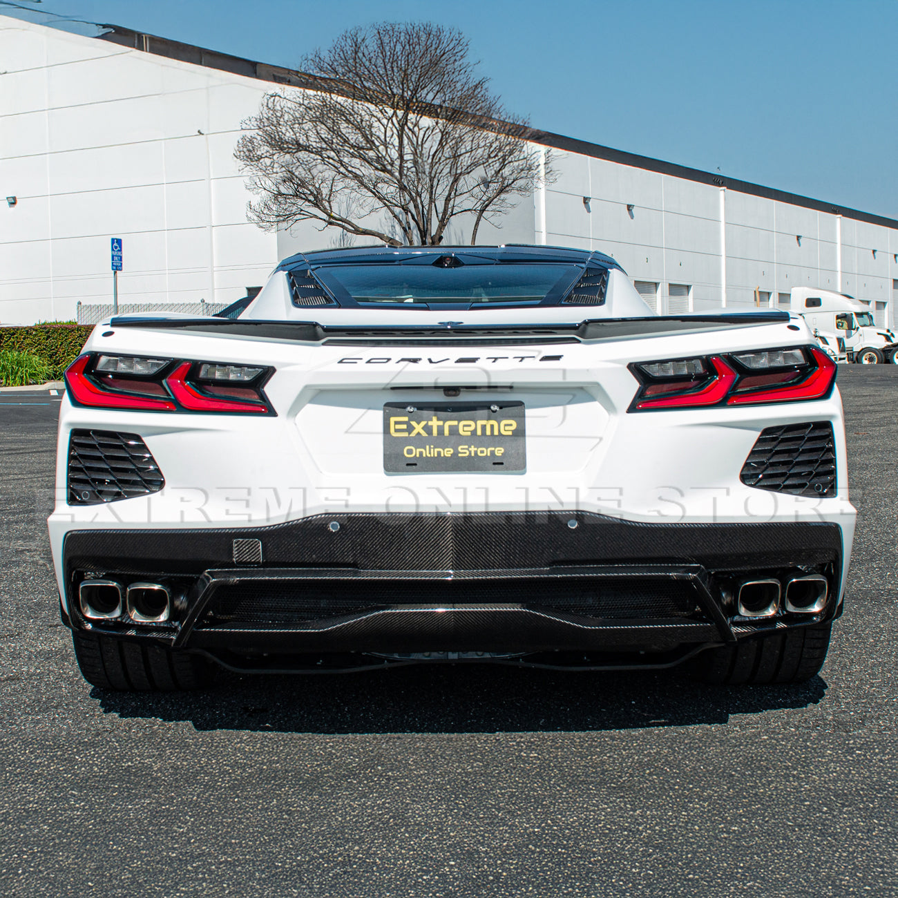 Low Profile Package Corvette C8 Stingray Rear Spoiler