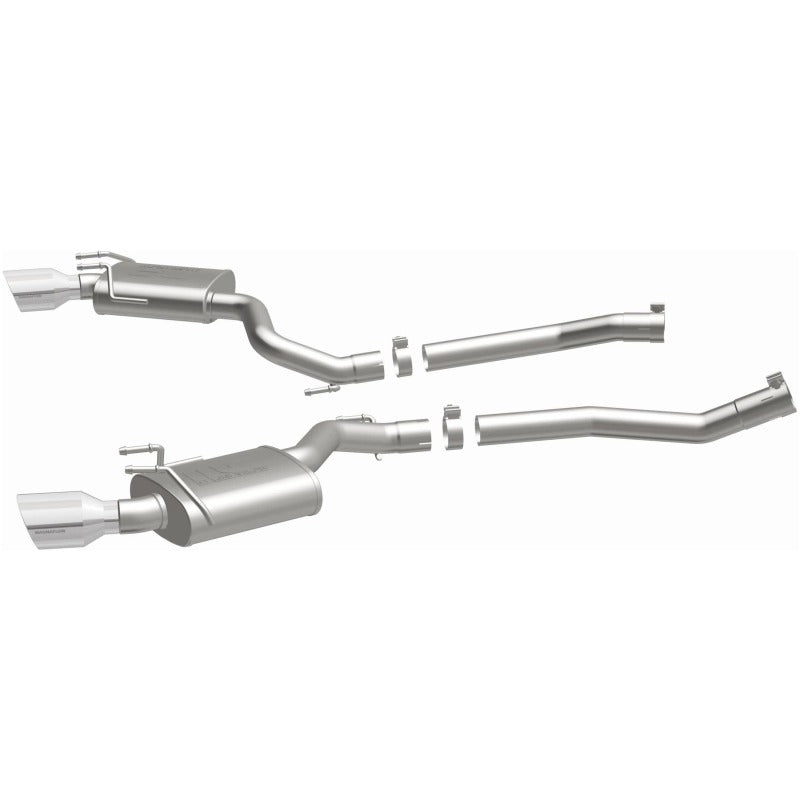 MagnaFlow 10-11 Camaro 6.2L V8 2.5 inch Street Series Axle Back Stainless Cat Back Exhaust-Catback-Grocery Getter Performance