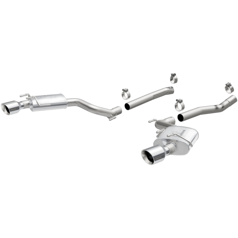 MagnaFlow 10-11 Camaro 6.2L V8 2.5 inch Street Series Axle Back Stainless Cat Back Exhaust-Catback-Grocery Getter Performance